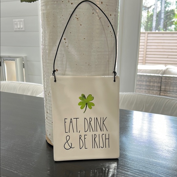 Rae Dunn | Accents | Rae Dunn Eat Drink Be Irish Hanging Sign | Poshmark